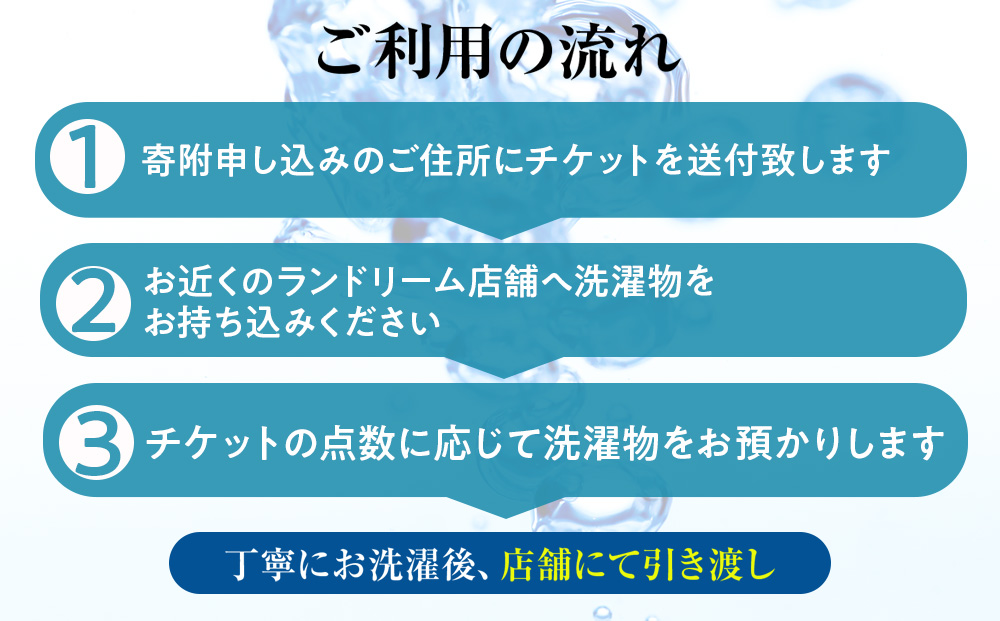 大雪山の伏流水で洗う CO2を出さない衣類クリーニング【店舗持込み引渡し 夏衣類5点セット】
