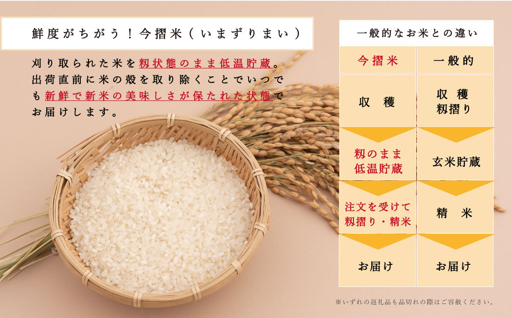 令和5年産　籾貯蔵今摺米 無洗米きたくりん【A-006】