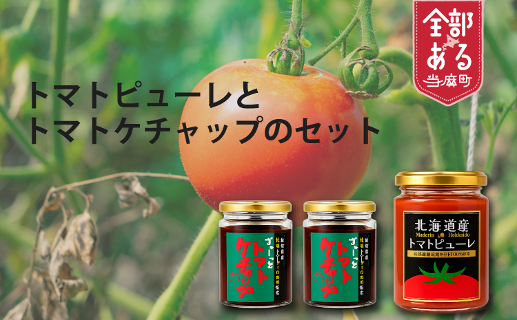 トマトケチャップとトマトピューレセット【C-008】
