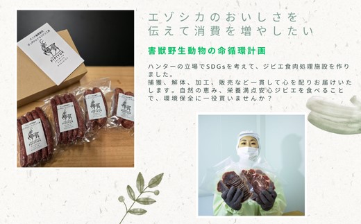 ピリ辛おつまみ エゾ鹿スライスジャーキー 40g×4袋【PIPIYUK】ジビエ 鹿肉 鹿 蝦夷鹿 シカ おやつ おつまみ スパイシー 干し肉 北海道 比布町 ぴっぷ 1023-008