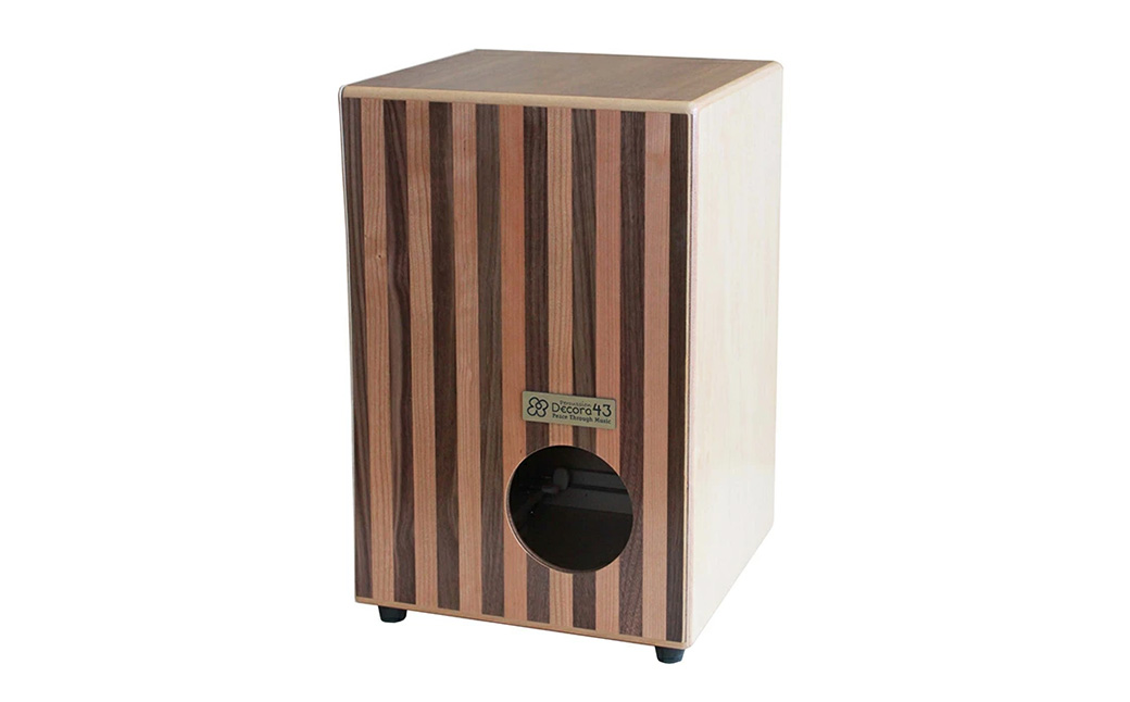 Decora43 cajon  デコラ43 木製 カホン 8PS-sky468cw【G03102】