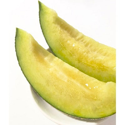 【2026年夏発送】岸田農園　青肉メロン1玉(サイズ1.8kg以上)【1684612】