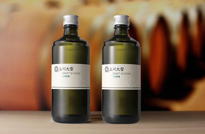 上川大雪　CRAFT SHOCHU  SOBA　500ml×2本セット
