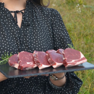 ハンターが営む鹿肉加工工場の「上川えぞ鹿肉 ロースステーキ」500g【4000】【配送不可地域：離島】【1566577】