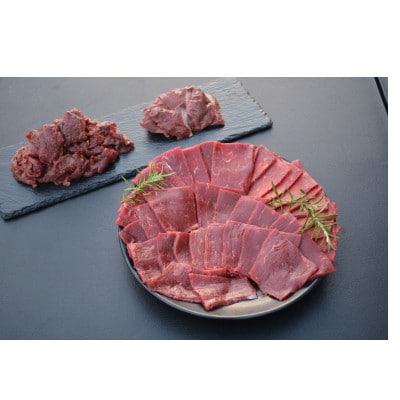 【4001】ハンターが営む鹿肉加工工場の「上川えぞ鹿肉 おうち焼肉セット」【配送不可地域：離島】【1563062】