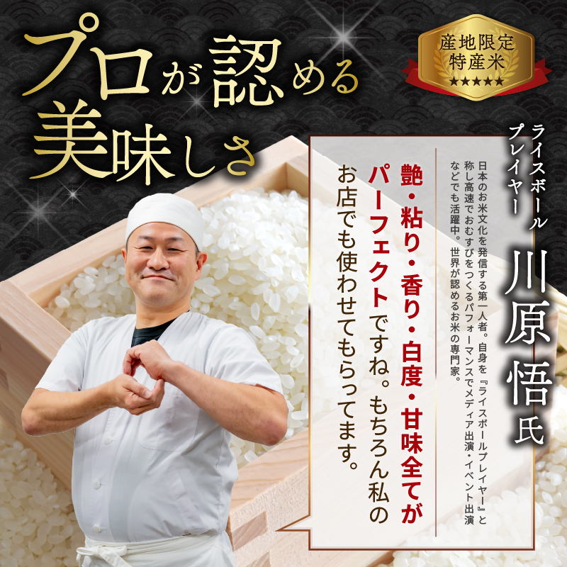 【R７年産米】【3ヵ月定期便】東川米 ゆめぴりか「白米」 5kg（2026年2月中旬より発送予定）