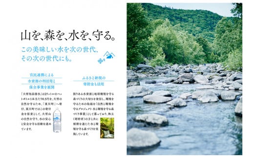 【12ヵ月定期便】大雪旭岳源水（2L×6本）