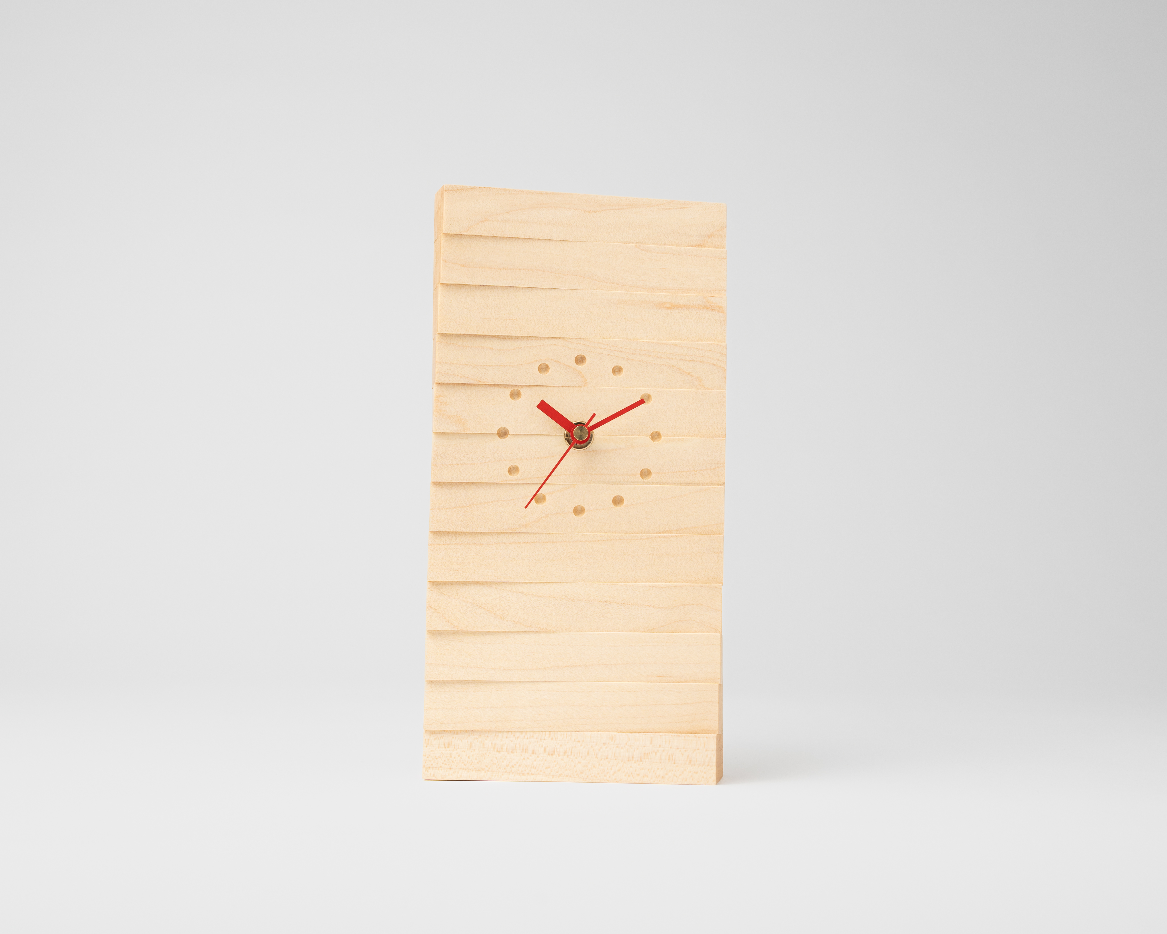 置き時計＜樹種：メープル＞