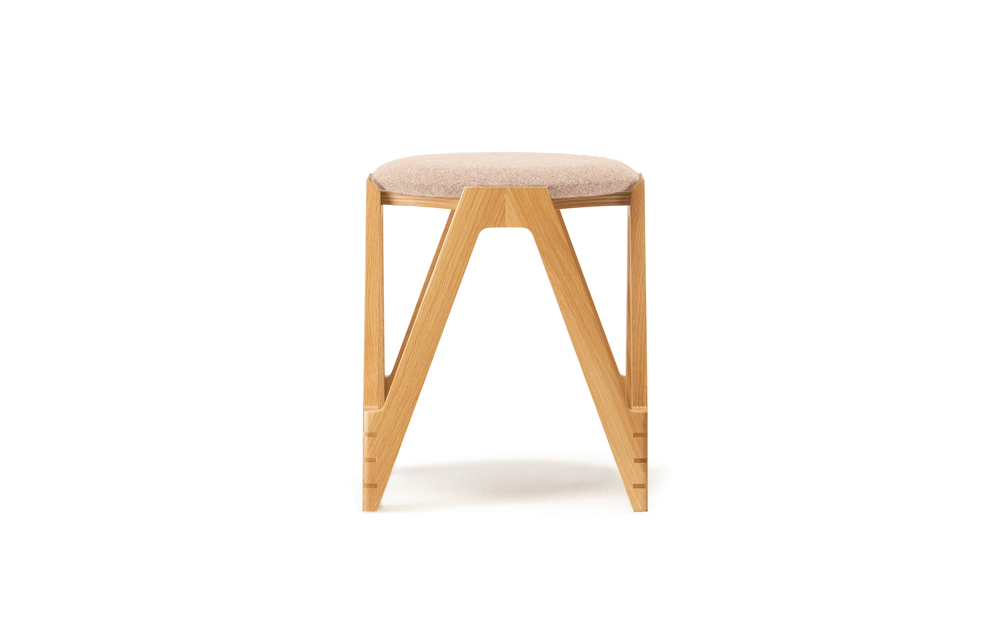 CO･DA･MA Low Stool＜オーク＞（NC-121 ベージュ）