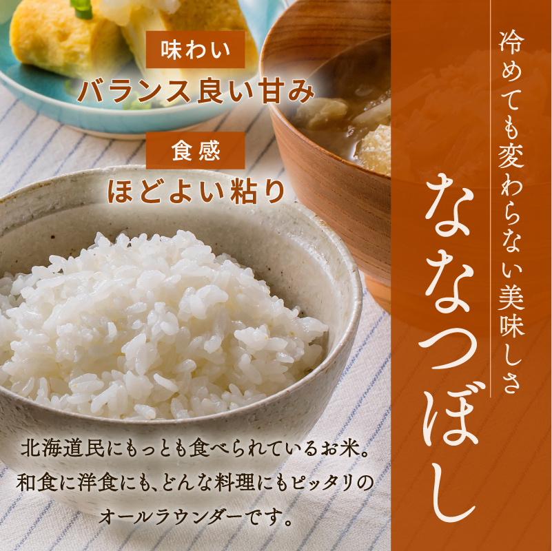 【R７年産米】【6ヵ月定期便】東川米ななつぼし「白米」10kg（2026年8月中旬より発送予定）