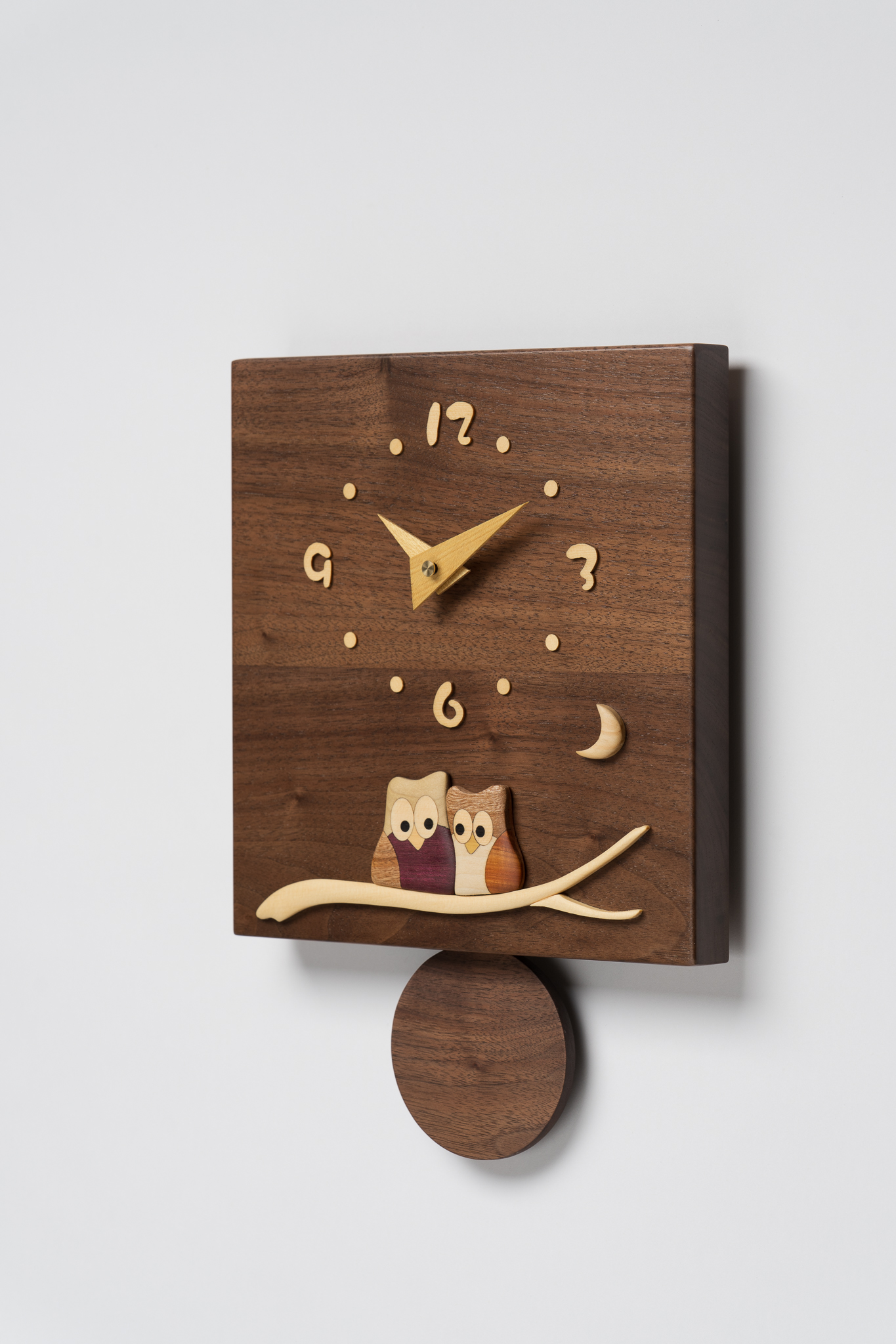 【工房ペッカー】F10 ウォルナット振り子時計