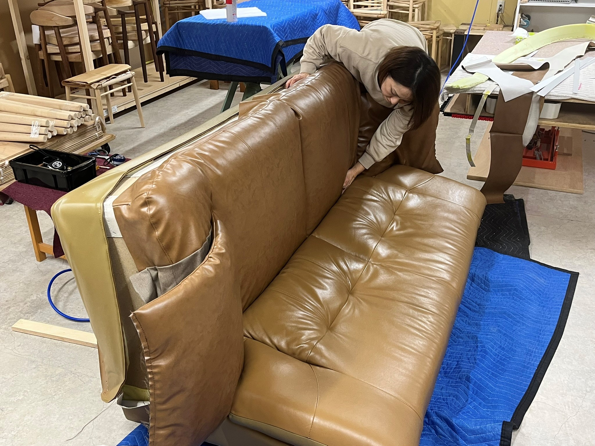 【木と暮らしの工房】シラカバ樹皮コースター（５枚組）