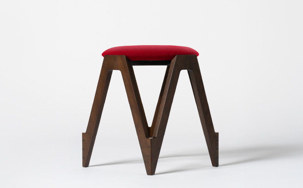 CO･DA･MA Low Stool（NC-158 レッド）