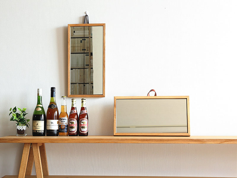 46フェイスミラー〈luonto〉カラー：ナチュラル