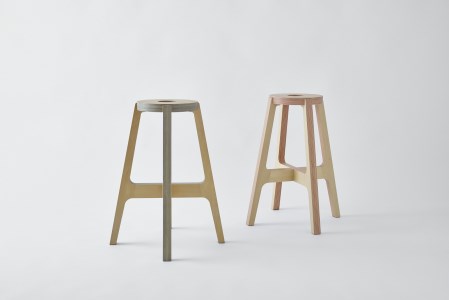 スツール「PW stool」　カラー：bluegreen