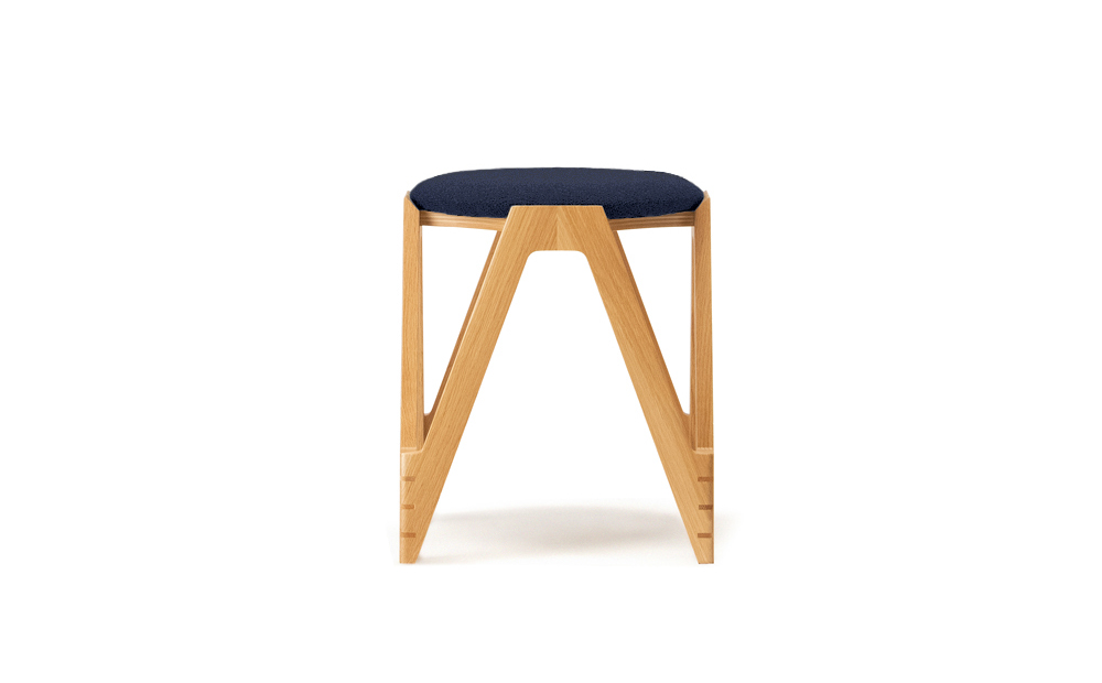 CO･DA･MA Low Stool＜オーク＞（NC-010 ネイビー）