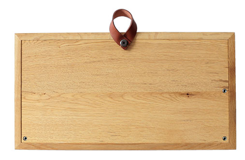 46フェイスミラー〈luonto〉カラー：ブラウン