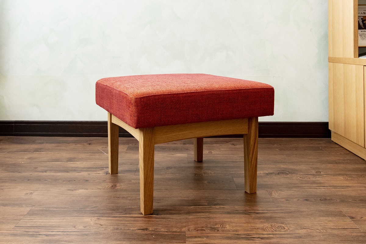 Personal relaxing chair＆ottoman(パーソナル　リラクシングチェア＆オットマン）カラー：オレンジ【22070003】
