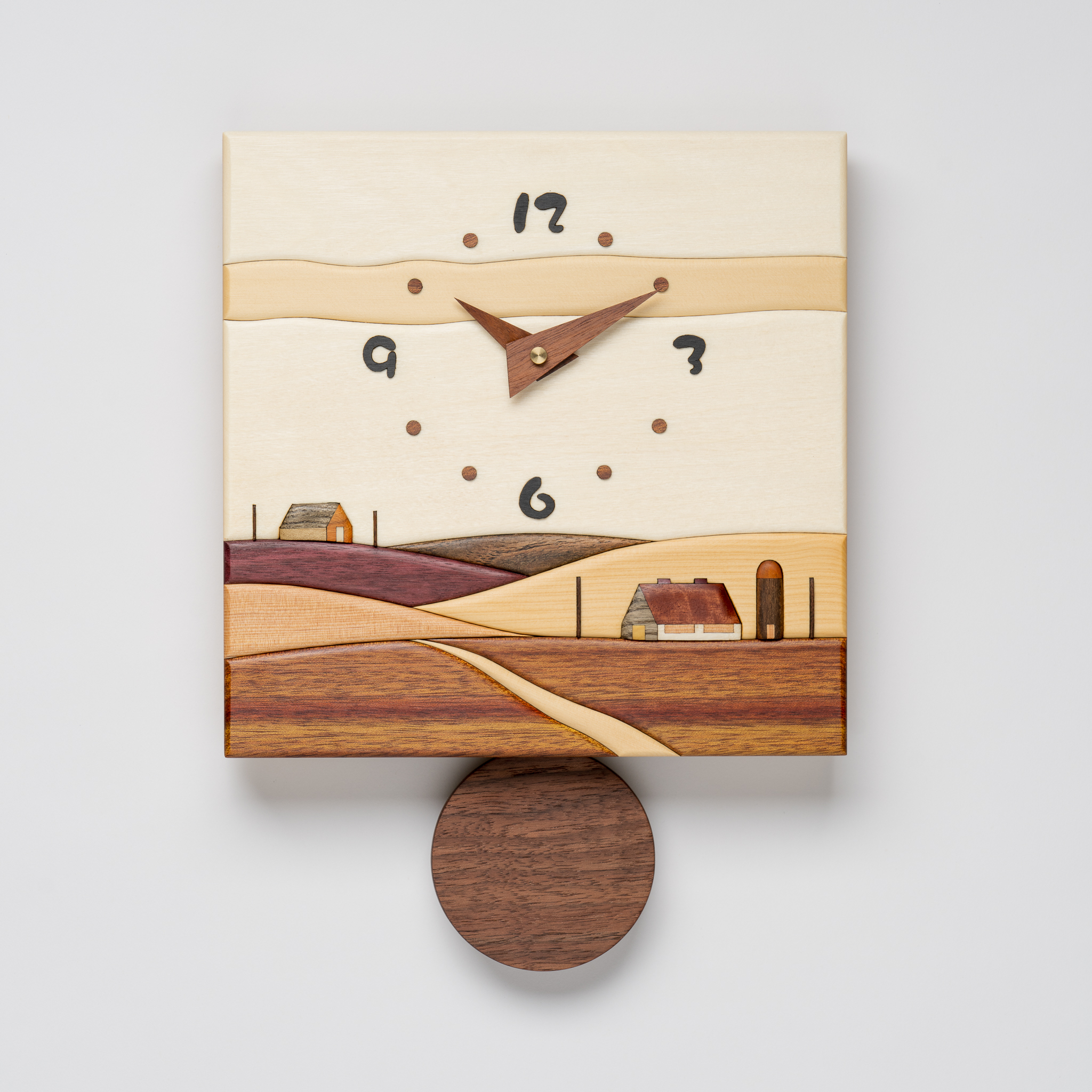 【工房ペッカー】J5 寄木振り子（サイロ）