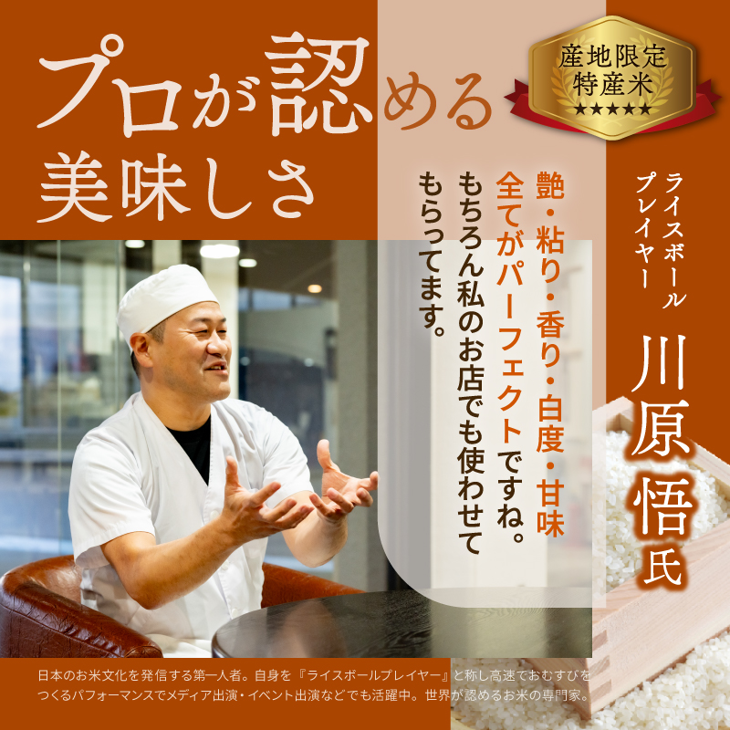 【R７年産米】【6ヵ月定期便】東川米ななつぼし「白米」10kg（2026年8月中旬より発送予定）