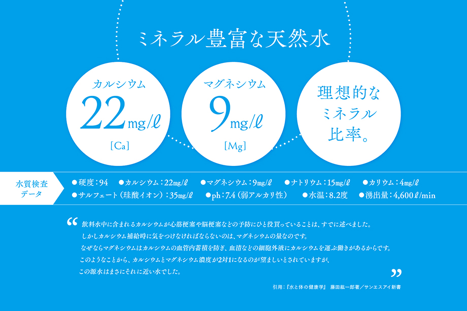 ヴォレアス北海道応援パッケージ「大雪旭岳源水」（500ml×48本）