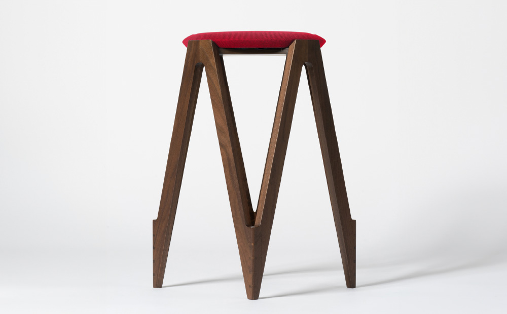 CO･DA･MA High Stool（NC-158 レッド）