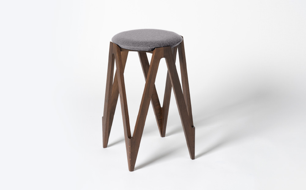 CO･DA･MA High Stool（NC-126 グレー）