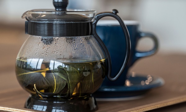 [019-14]藍染結の杜　手拭い藍染体験＆藍茶セット