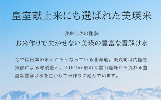 【先行予約】ななつぼし＆ゆめぴりか 定期便 各2kg×6回便 食べ比べセット 令和8年産 皇室献上米に選ばれた美瑛米 JAびえい