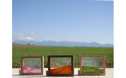 [044-07]月あかり工房　サンドピクチャー(１層)