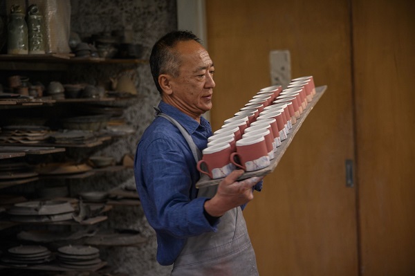 [026-15]皆空窯　マグカップB14DM