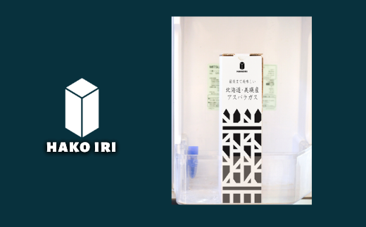 令和７年産！ 幻のアスパラ ラスノーブルHAKOIRI「畑発・冷蔵庫のドアポケット行」×4箱　墫乃字[030-91]