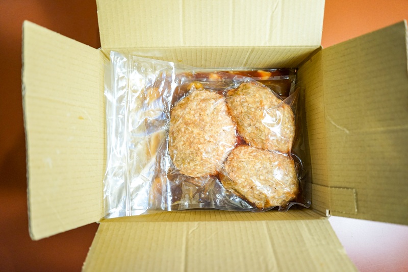 [014-89]美瑛豚 100％使用！ 美瑛豚ハンバーグ 150g3個×3パック