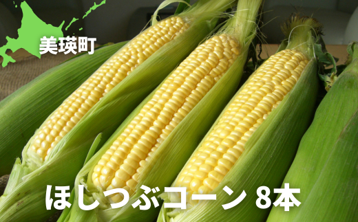 【令和８年産予約受付！】黒木農場　とうもろこし（ほしつぶコーン）8本[009-32]