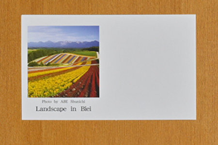 [005-05]写真家　阿部俊一　名刺台紙・メッセージカード100枚(A)