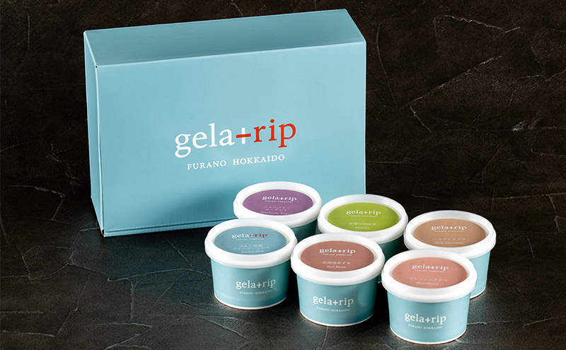 ≪3ヶ月定期便≫gelatrip's selection ジェラート6個BOX