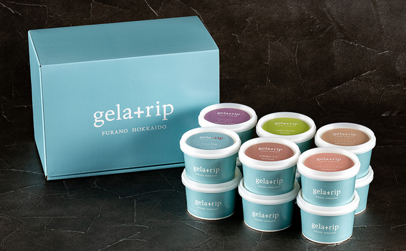 ≪3ヶ月定期便≫gelatrip's selection ジェラート12個BOX