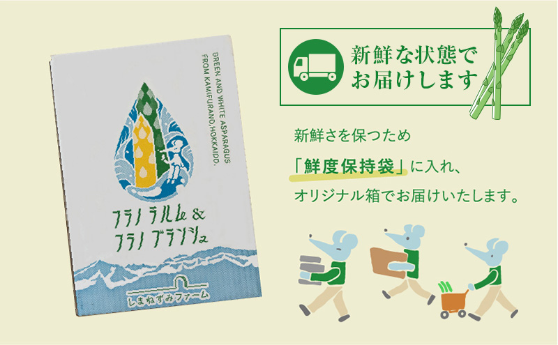 【令和8年産】 〔メディア掲載されました〕 露地 グリーン アスパラガス L 800g 春アスパラ 野菜 旬 新鮮 産地直送 甘い お取り寄せ グルメ 高評価 限定 北海道 上富良野産 
