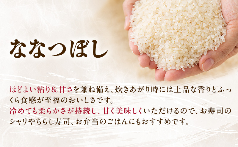 【6ヵ月連続定期便】北海道産 喜 ななつぼし 精米 2kg 米 特A 獲得 白米 ごはん 定期便 定期配送 6ヵ月 道産米 ブランド米 2キロ お米 ご飯 米 北海道米 JAふらの ホクレン ホクレン米 送料無料 北海道 上富良野町