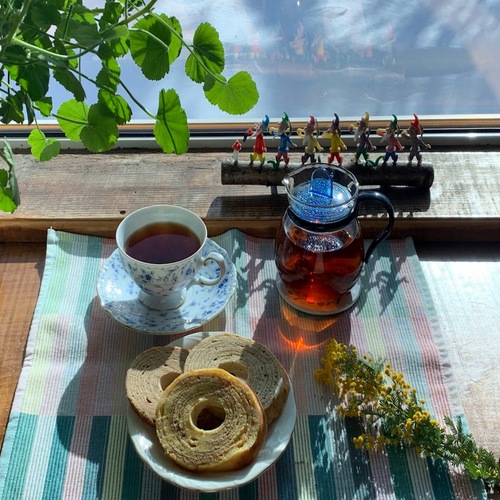 りんご味入り 7種のバウムクーヘンセット