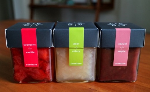 ［完全無添加・手作り］ジャムセット（いちご・洋梨・小豆）