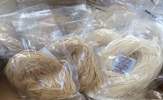 米めん・焙煎玄米麺セット各3袋（120g×2食入り）