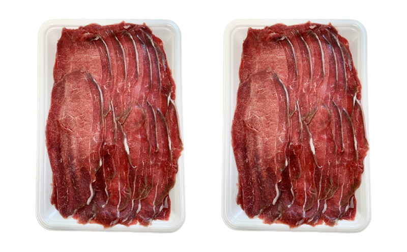 エゾシカ肉のスライス モモ(計1kg) 南富フーズ株式会社 鹿肉 ジビエ 鹿 肉 北海道 南富良野町 エゾシカ