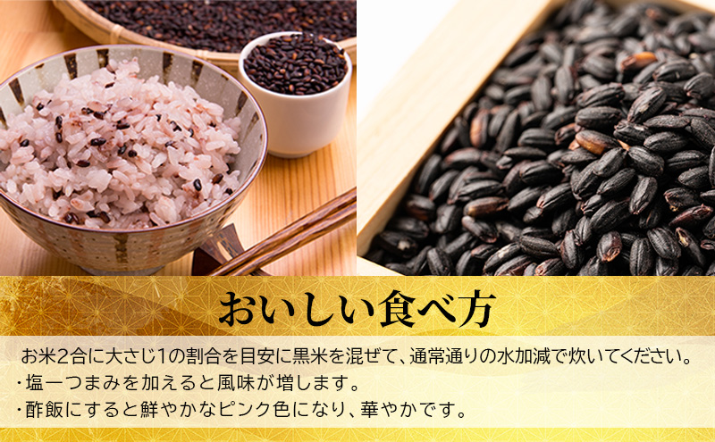 美深町産 黒米 1kg (200g×5袋) 北海道産 国産 お米 黒米 小分け 玄米 雑穀米 古代米 ご飯 ごはん 