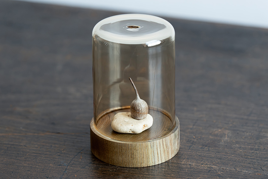 【北海道】ITAYA SPIRIT－ガラス＆ウッドフラワーベース（大サイズ）【0620-1】