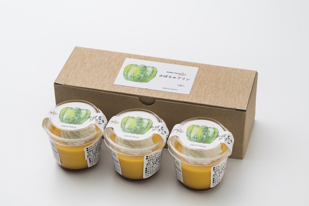苫前町産かぼちゃ使用 上田ファームのかぼちゃプリン 100g×6個 濃厚 なめらか カラメルソース入り ぷりん カボチャ パンプキン スイーツ デザート 冷凍 ギフト 北海道 苫前町 とままえ ued05