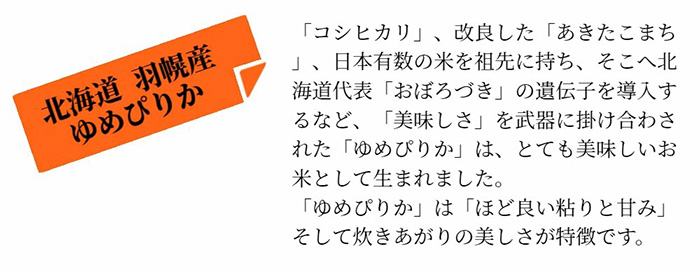 【2025年産】 北海道羽幌産 特別栽培米 ゆめぴりか5kg・ななつぼし5kgセット ｜ 5キロ 計10kg 計10キロ 米 安心 安全 北海道米 ワンストップ オンライン申請 ふるさと納税 北海道 羽幌町 羽幌【0812202】