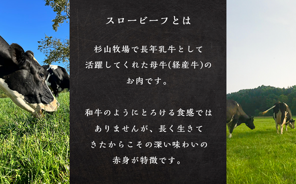 スロービーフひき肉300g×5袋【杉山牧場】