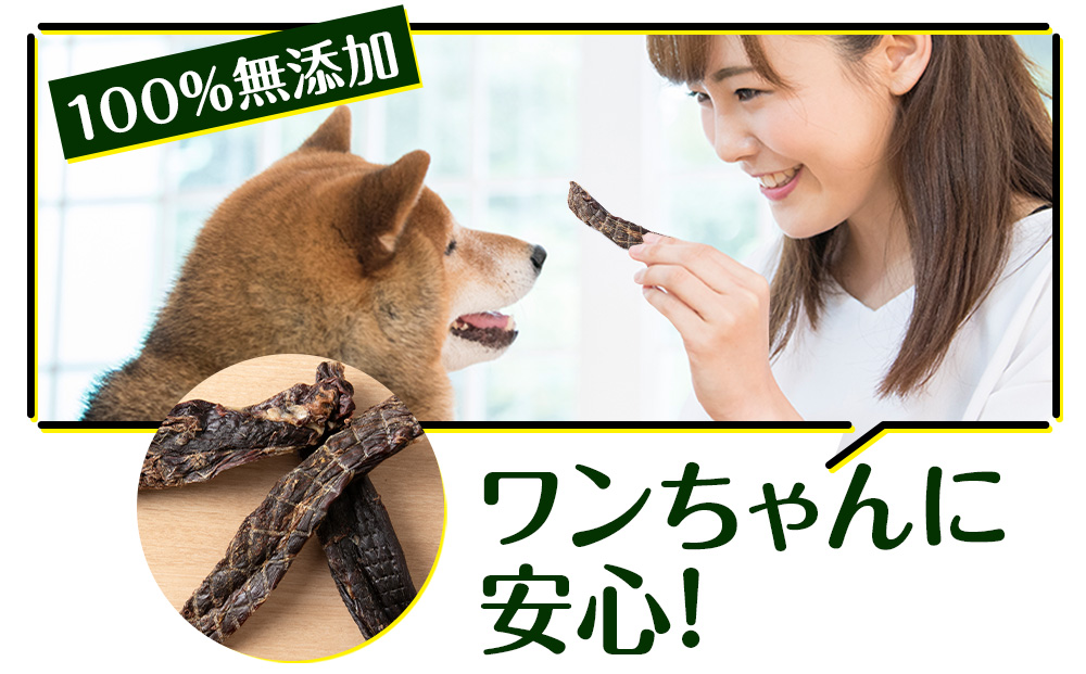 犬 おやつ 鹿肉 「どんころ」エゾシカ肉塊ジャーキー（100g）