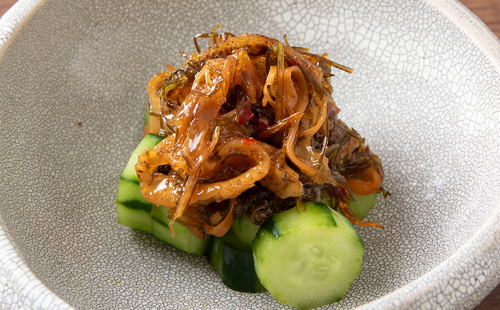 ☆ほたて耳入れ　松前漬け【200ｇ×3】国産 北海道産 オホーツク産　ホタテ 数の子